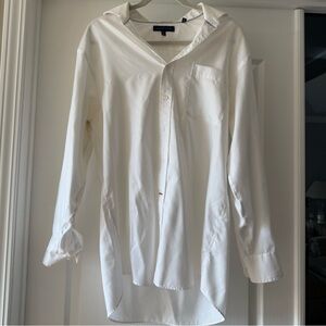 Tommy Hilfiger men’s regular fit white dress shirt